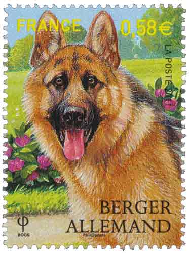 Timbre : 2011 BERGER ALLEMAND