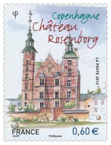 Timbre : Copenhague château Rosenborg