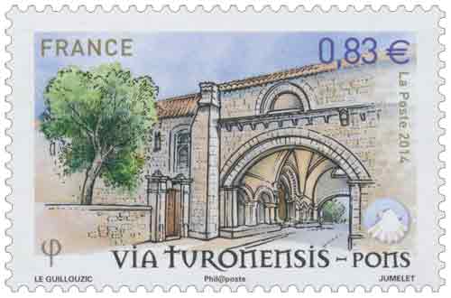 Timbre : Via Turonensis - PONS