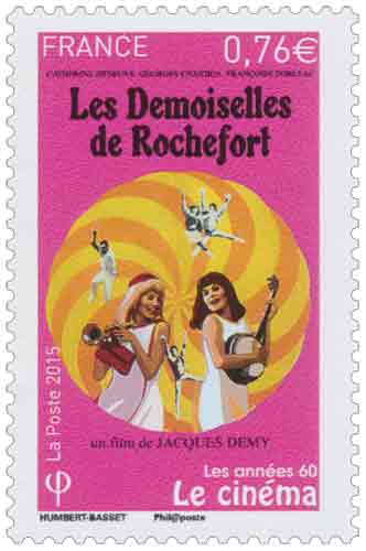 Timbre : Les années 60 - 'Les Demoiselles de Rochefort un film de Jacques Demy'