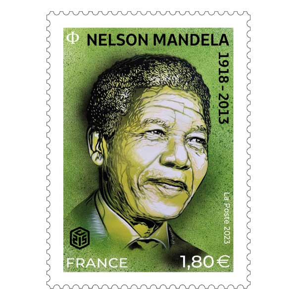 Timbre : NELSON MANDELA 1918-2013