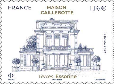 Timbre : Maison CAILLEBOTTE Yerres - Essone