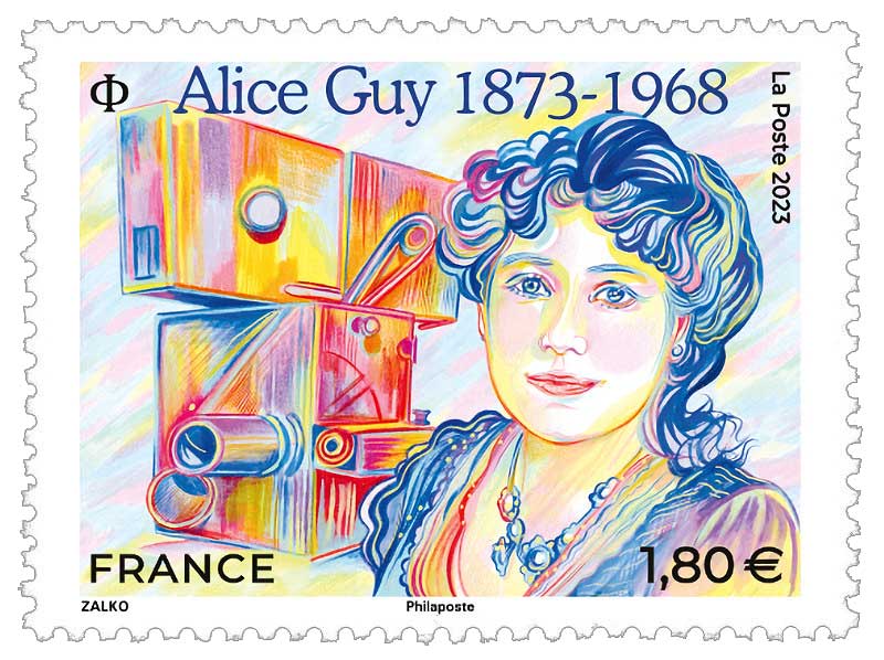 Timbre : Alice GUY  (1873-1968)