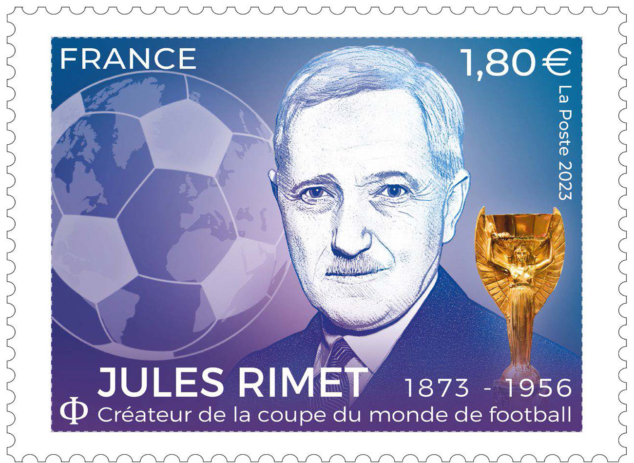 Timbre : JULES RIMET 1873 - 1956