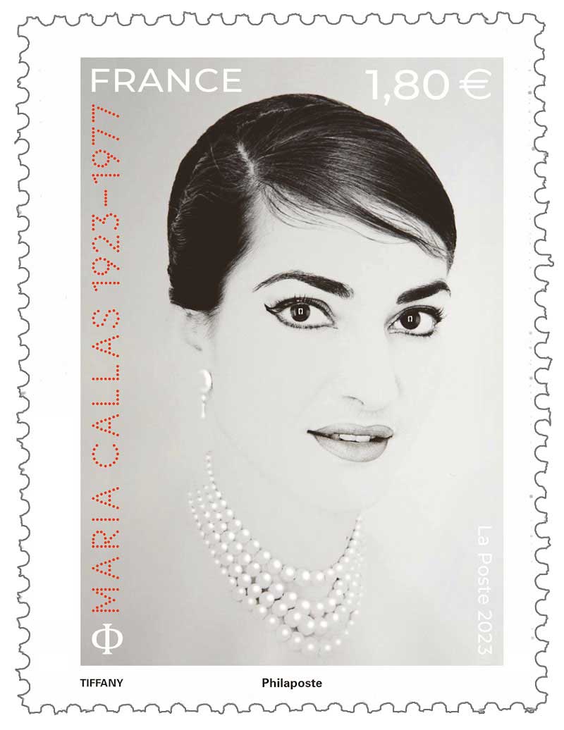 Timbre : Maria CALLAS 1923 - 1977