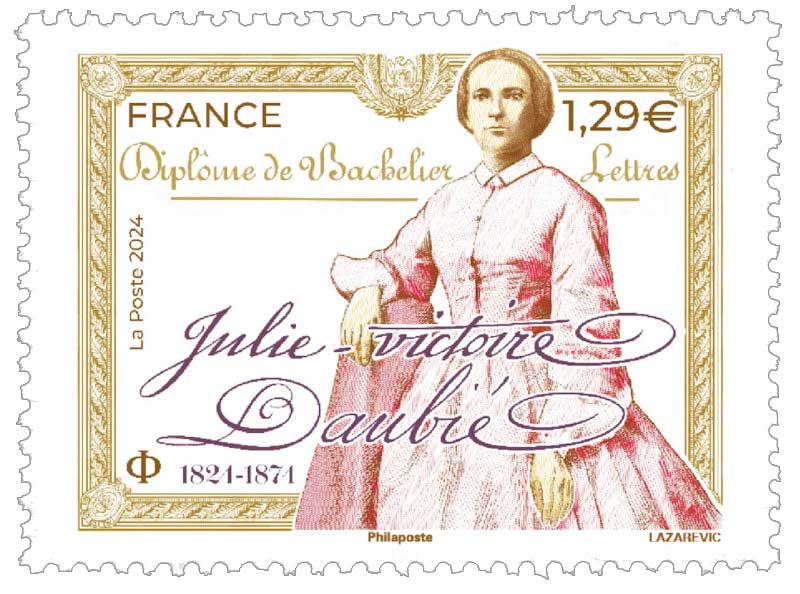 Timbre : JULIE-VICTOIRE DAUBIÉ 1824-1874