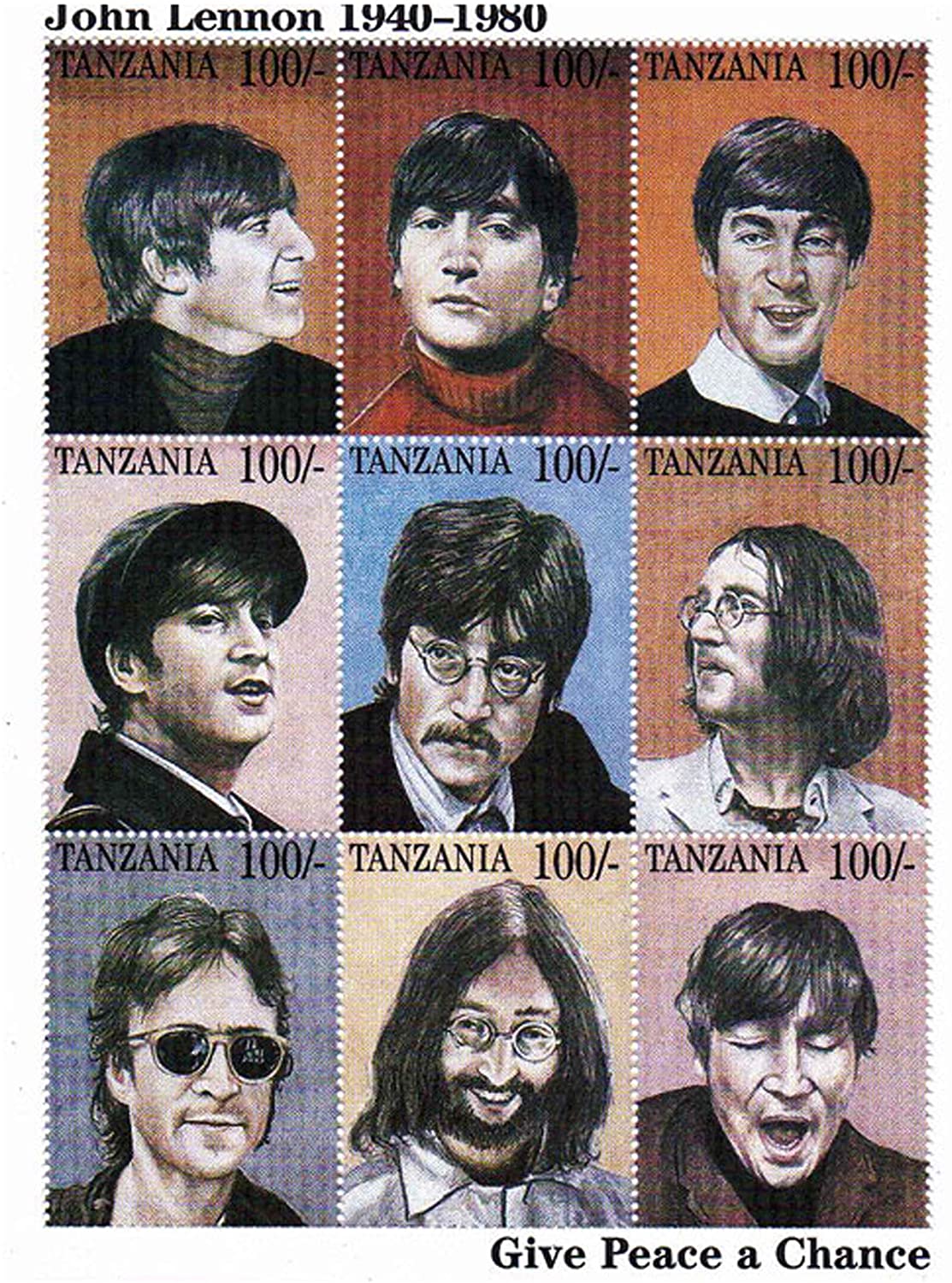 John Lennon Feuillet Tanzanie