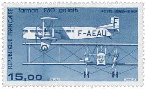 Avion bimoteur Farman F 60 Goliath