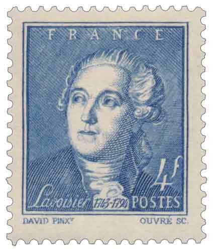 Antoine Laurent de Lavoisier (1743-1794), physicien, né à Paris