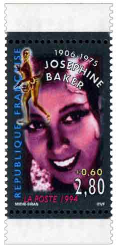 Joséphine Baker (1906-1975), chanteuse, danseuse et meneuse de revue